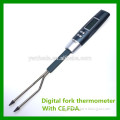 LCD BBQ fork cooking digital thermometer